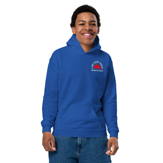 Youth Cluckin' and Truckin' hoodie